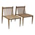 NEW Brownstone In/Outdoor Montuak Lounge Chairs, Pair. Original Price: $2,400