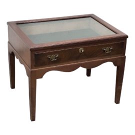 20th Century Mahogany Vitrine