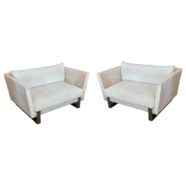 Pair of Bernhardt Maya Loveseat. Original Price: $5,782