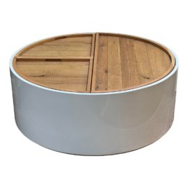 Four Hands Cas Round Coffee Table. Original Price: $1,400