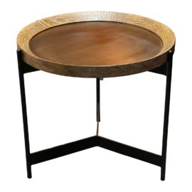 Four Hands Nathanial Round Side Table. Original Price: $600