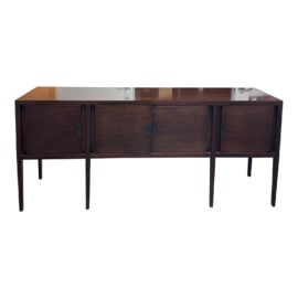Custom Design Mahogany Buffet + Bronze Accents. Original Price: $9,000