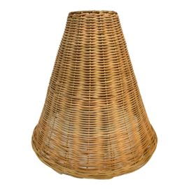 Serena & Lily Santa Barbara Rattan Taper Pendant. Original Price: $349