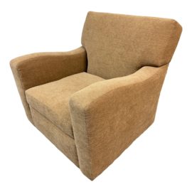 Custom Design Swivel Upholstered Arm Chair
