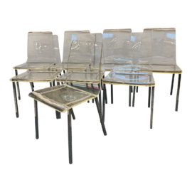Eurostyle Chloe Side Chairs, Set of Eight. Original Price: $1,660