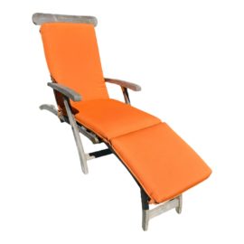 Teak Chaise Lounge Chair