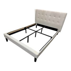 Queen Size Zinus Tufted Bed Frame. Original Price: $300