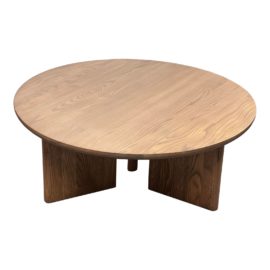NEW Custom Design Pecan Wood Coffee Table. Original Price: $1,625