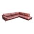 Scandinavian Design Peruna Cognac Brown Leather Two Piece Sectional. Original Price: $4,900