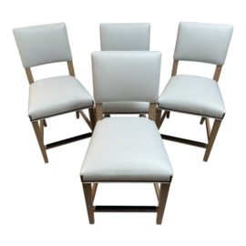 Custom-Made Counter Stools, Set of Four. Original Price: $4,900
