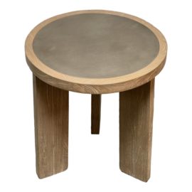 Brownstone Royce Teak Side Table. Original Price: $915