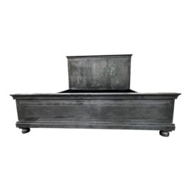 Eastern King Restoration Hardware Annecy Metal-Wrapped Sized Bedframe. Original Price: $3,800