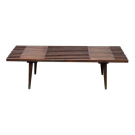 Thomas Bina Mid Century Modern Style Coffee Table/Bench. Original Price: $1,400