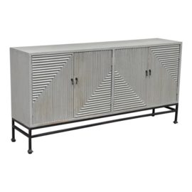 West Elm Diagonal Ridges Buffet. Original Price: $1,900
