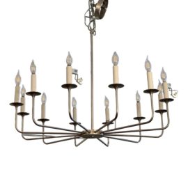 Remains Lighting Company Veronique 12 Light Chandelier. Original Prices: $7,860