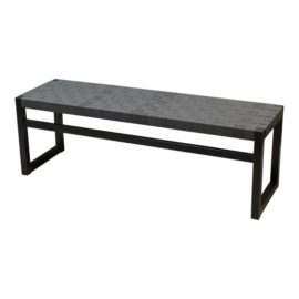 Room & Board Reed Webbed Gray Bench. Original Price: $1,100