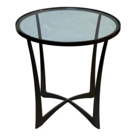 Three Hands Co. Lotus Round Side Table. Original Price: $1,345