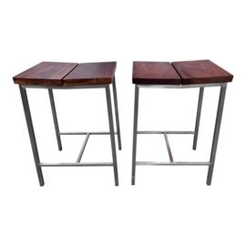 Gus Modern Aero Counter Stools, a Pair. Original Price: $850
