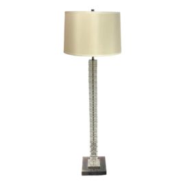 Restoration Hardware Stacked Cube Floor Lamp. Original Price: $3,000