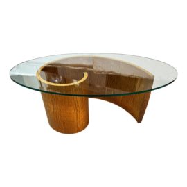 Forma Richard Judd Spiral Oval Coffee Table. Original Price: $3,000