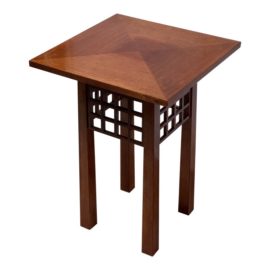 Stickley Edinburgh Lattice Side Table. Original Price: $1,910