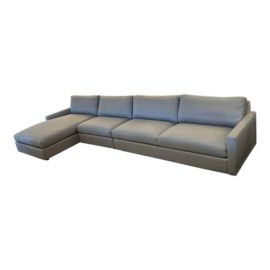 Room & Board Linger in Dawson Gray Sofa + . Original Price: $4,700