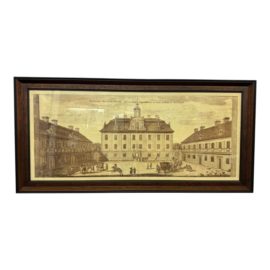 John Richard for Henredon "Palace Courtyard" in Sepia. Original Price: $1,140