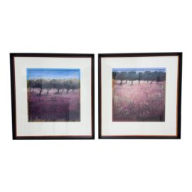 Ken Hildrew Framed Reproduction Prints, a Pair