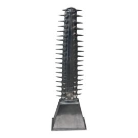 Circa 1976 Arthur Court Aluminum Sawtooth Shark Bill Sculpture