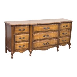 Vintage French Provincial 9-DrawerDresser