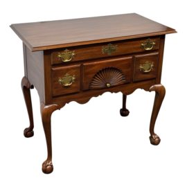 Henkel Harris Chippendale Style Mahogany Low Boy