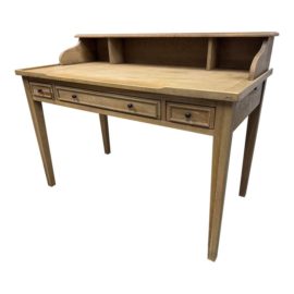 American Oak Wood Writing Desk
