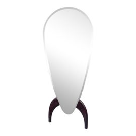 Custom Design Mid Century Retro Free Standing Salon Mirror