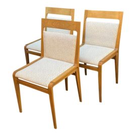 Stephane Lebrun for Roche Bobois Assemblage Dining Chairs, Set of Three