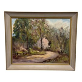Tony Dost Landscape Oil Painting, Original