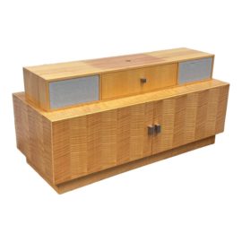 Early 21st Century John Maienza Custom Design Media Stand