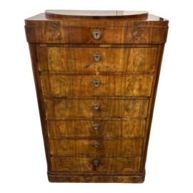 Antique Burl Biedermeier Chiffonier
