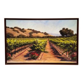 Susan Hoehn "Summer Vines" Custom Framed Print