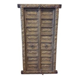 19th Century Antique Brass Indian Doors