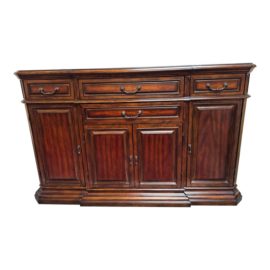 Traditional Media Cabinet With Television Lift