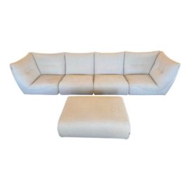 Roche Bobois Temps Calme Five Piece Modular Sectional. Original Price: $18,100