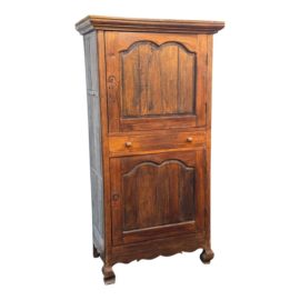 Antique French Pantry Cupboard, Modified