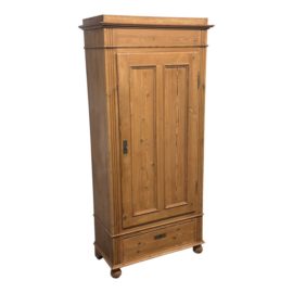 Antique Scrubbed Pine Wardrobe
