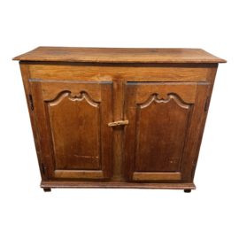 Antique French Fruitwood Server