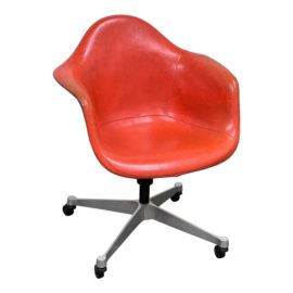 Vintage Herman Miller Eames Leather Office Chair