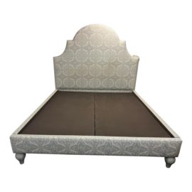 Buildlane Custom Upholstered Bedframe, King. Original Price: $2,050