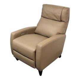 NEW American Leather Elliot Leather Electric Recliner. Original Price: $5,000