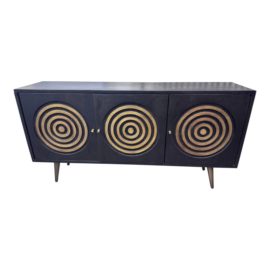World Interiors Nubian Ebony Sideboard. Original Price: $1,700