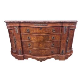 Bernhardt Margaux Collection Carved Sideboard With Granite
