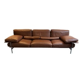 Antonio Citterio & Paolo Nava B & B Italia 'Dieses' Leather Sofa